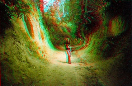 Continuați să creați fotografii 3D stereo utilizând Photoshop Photoshop pentru a viziona în anaglyph