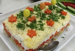 Rețete de salată Mimosa și secrete de gătit