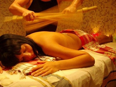 Samurai masszázs bambusz seprű, fitness közösségi portál fitneszrajongó, wellness,