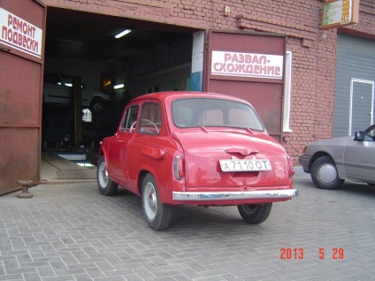 Pas cu pas în Grodno restaurat cu originalul Porsche 965 - Whack-2 - mașini Grodno