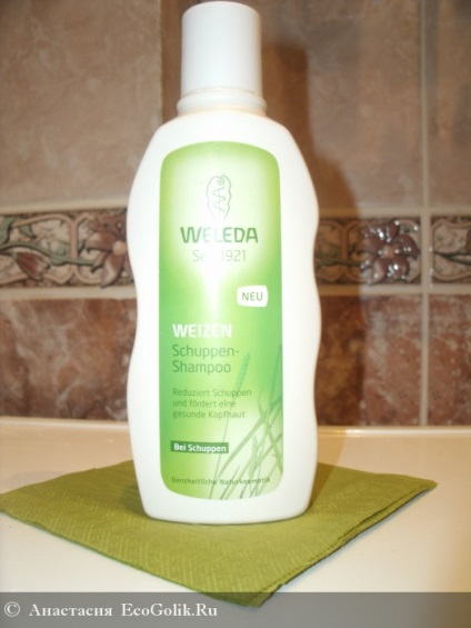 Șampon pentru matreata cu extract de grâu weleda - revizuieste anastasia ecoblocatorului