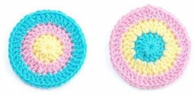Metoda de îmbinare inconștientă a începutului și a sfârșitului rândurilor atunci când tricotarea într-un cerc cu coloane cu croșetat