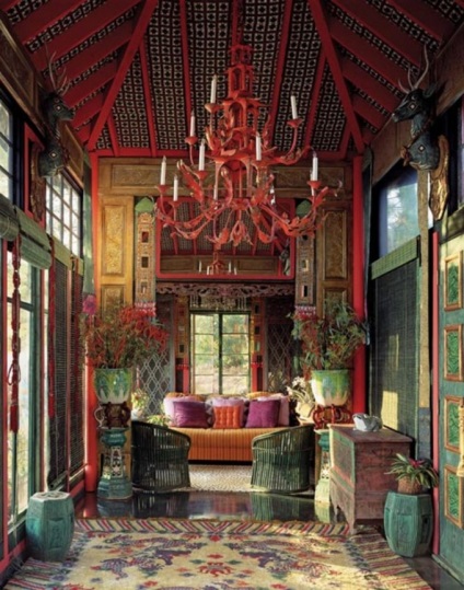 Stilul de china în interior - stil chinez în interior - design al apartamentului