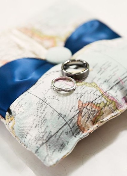 Nunta în stilul de călătorie - decorarea sălii și a atributelor