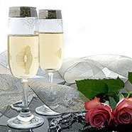Сватбени стикери шампанско - купете етикети за бутилки за сватба шампанско, вино,