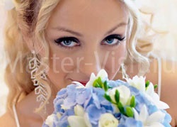 Esküvői stylist sminkmester az esküvőre Moszkva otthon olcsón - Portál Mester látogatását!