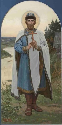 Sfântul Principe Daniel din Moscova († 1303) - Învierea