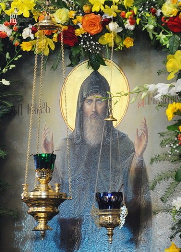 Sfântul Principe principele Daniel din Moscova este templul Marelui Mucenic și vindecător Panteleimon