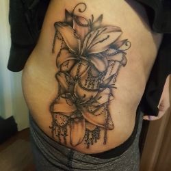 Valoarea dantela tatuaj, 35 tatuaje foto, schițe