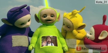 Teletubbies - «din serie» ceea ce autorul a fumat 