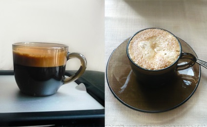 Un filtru de cafea cu un filtru de cafea pentru prepararea cafelei la domiciliu este de 2 ori mai ieftin decât cumpărarea într-o cafenea