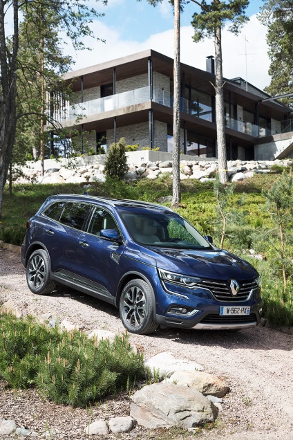 Începeți testul renault koleos 2017