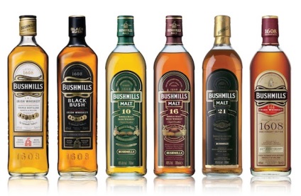 A legjobb útmutató, ír whisky Bushmills eredeti