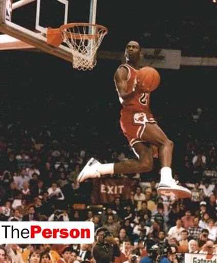 Theperson Michael Jordan, biografie, poveste de viata, cariera de sport