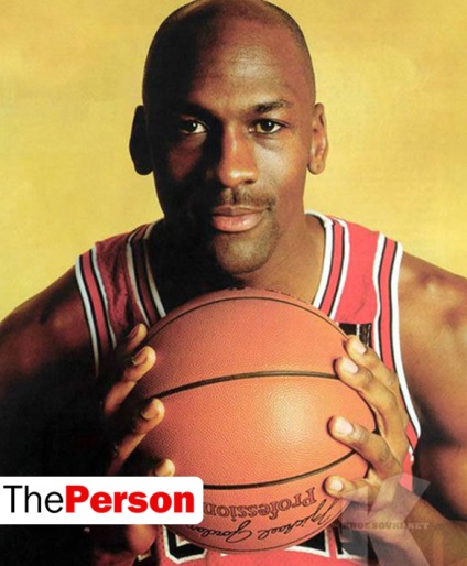 Theperson Michael Jordan, biografie, poveste de viata, cariera de sport