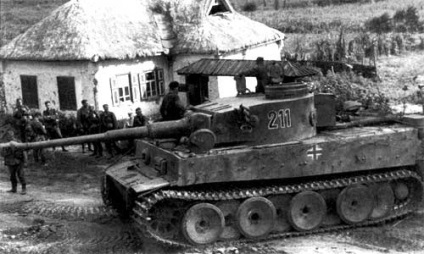 Rezervorul greu t-vi h tiger