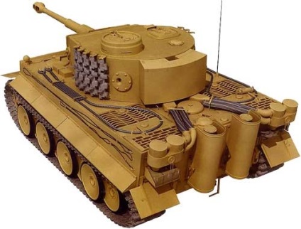 Rezervorul greu t-vi h tiger