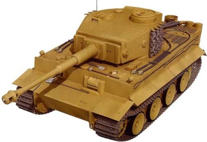 Rezervorul greu t-vi h tiger