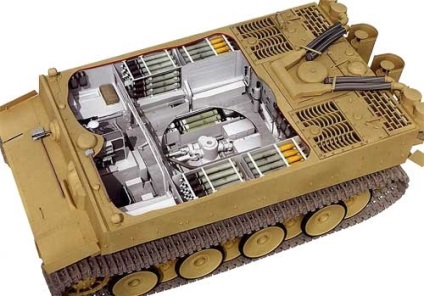 Rezervorul greu t-vi h tiger