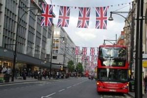 Străzile Londrei - o listă a celor mai cunoscute străzi din Londra, Marea Britanie, în jurul tururilor din Londra