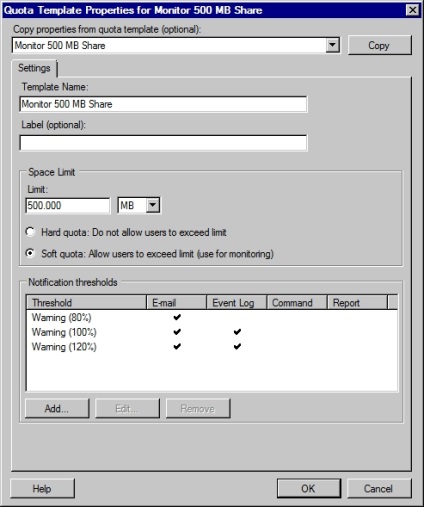 Gestionarea cotei de disc în Windows Server 2008, ferestre pentru administratorii de sistem