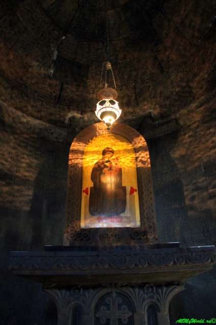 Örményországban a gép, a kolostor Khor Virap