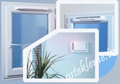 Ventilație în apartament cu ferestre din plastic