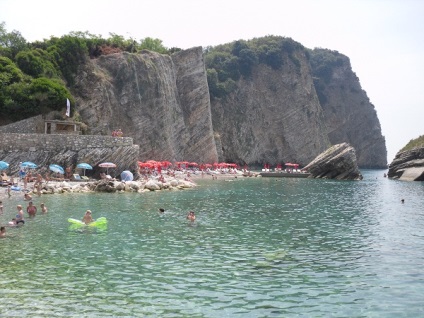 Toate plajele din Budva cu fotografii, Muntenegru