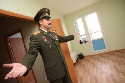 Intrarea într-un singur registru de locuințe pentru militari