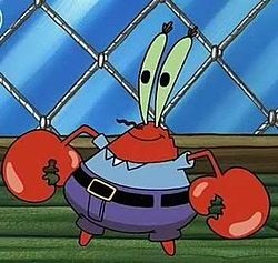 Eugene Harold crabi - crab, caracterul seriei animate 