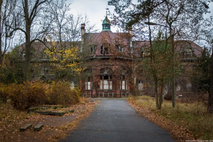 Spitalul abandonat whitec-haillstetten, viață pe fotografie