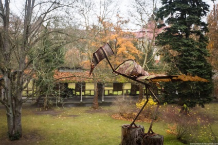 Изоставен болница Beelitz-haylshtetten, животът на снимка