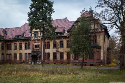 Spitalul abandonat whitec-haillstetten, viață pe fotografie
