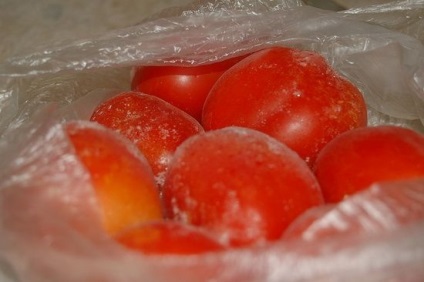 Tomate inghetate pentru iarna la retete acasa in congelator