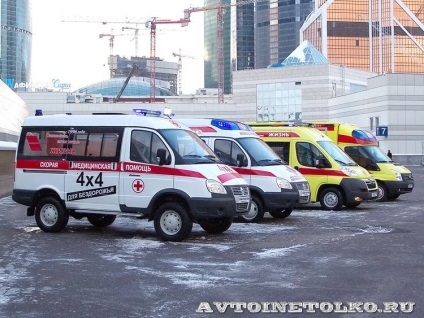 Ambulantele Healthcare-2013 bazate pe camioane cu tonaj redus, mașini și nu