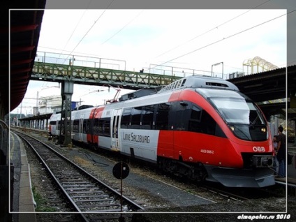 vasúti Ausztria