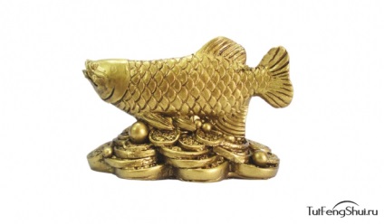 Arany halak bőségét le, mint egy talizmán Feng Shui