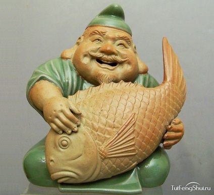 Arany halak bőségét le, mint egy talizmán Feng Shui