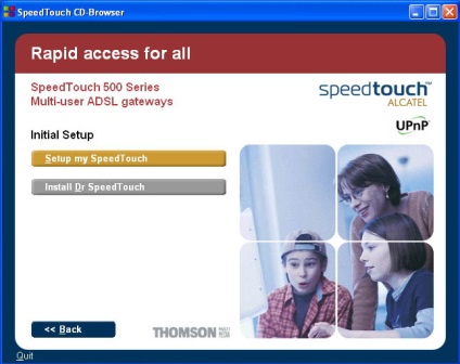 Modulul Adsl thomson speedtouch 530