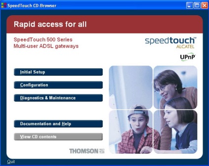 Modulul Adsl thomson speedtouch 530