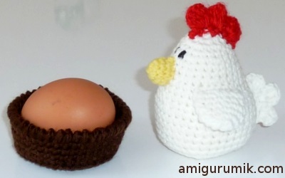 Schema Amigurumi - am tricotat un pui cu o croșetă pentru Paște - -