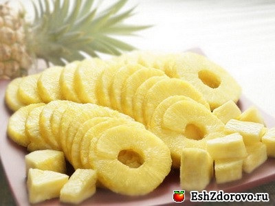 Ananas proprietăți utile de fructe