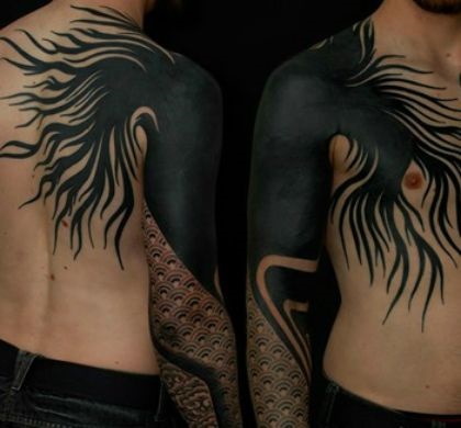 Blekvork tetoválás