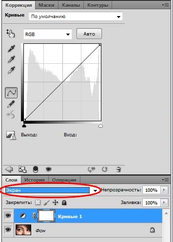 Blogul fotografului, retușând ochiul în Photoshop