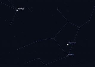 Marele univers al planetei Mercur în cerul seara de la sfârșitul lunii martie 2017