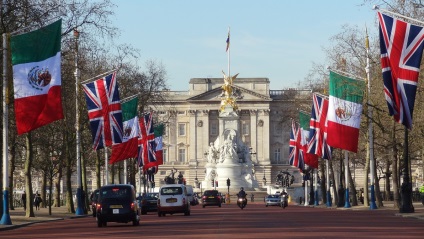A Buckingham-palota, London, Anglia