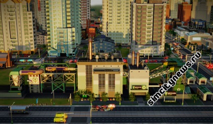 Újrahasznosító központban, hírek SimCity