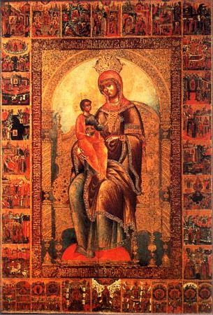 A csodatévő ikon a Szűzanya Ciprus
