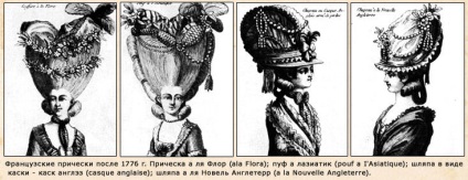 Coafuri de damă din epoca anului Rococo - târg de meșteri - manual, manual