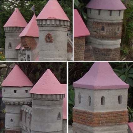 Castelul decorativ pentru grădină